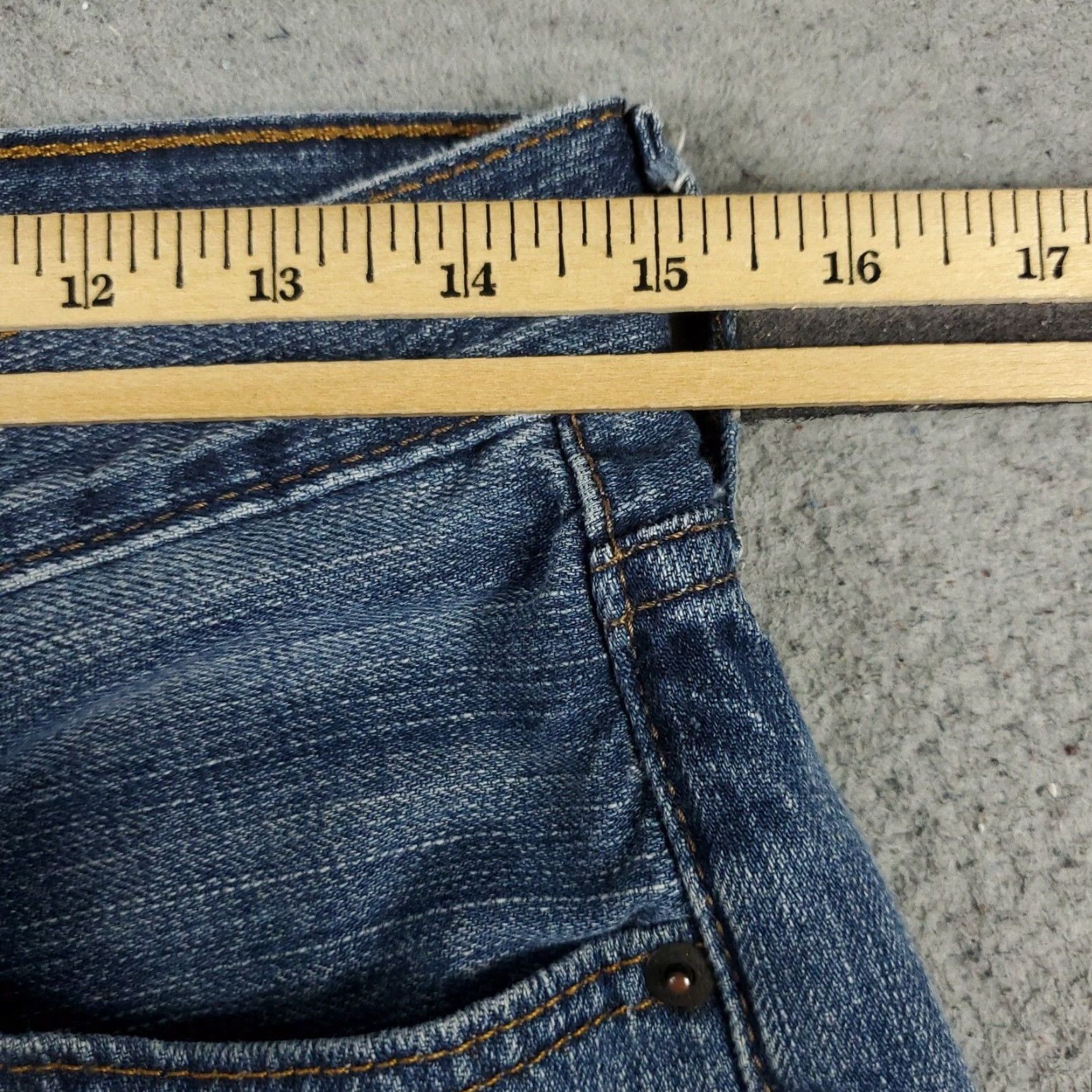 Levi's Levi's 527 Denim Shorts Mens Size 30 Blue Casual Chino Regular Fit Size US 30 / EU 46 - 4 Thumbnail