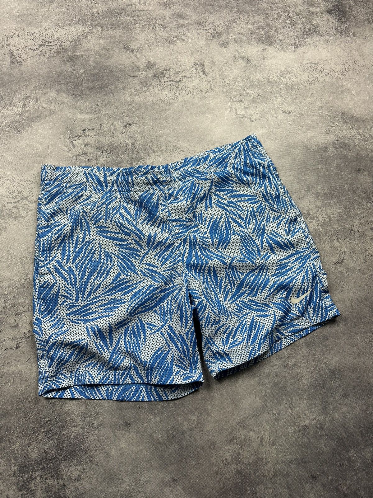 Nike Vintage Nike Swim Shorts Monogram Y2K Swoosh Swimwear Size S Size US 30 / EU 46 - 1 Thumbnail