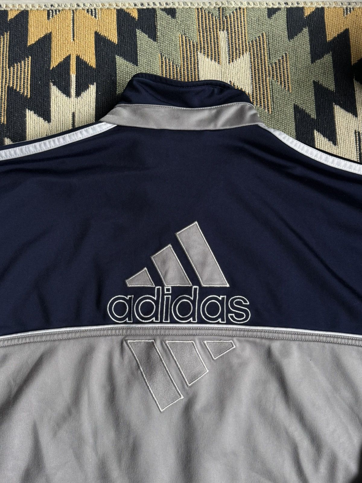 Adidas Vintage Adidas Retro 3 Stripes Y2K Track Jacket Size US M / EU 48-50 / 2 - 10 Thumbnail