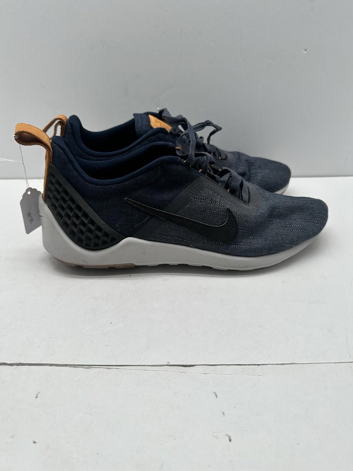 Nike Size 9- Nike Lunarestoa 2 Premium Denim 833543-400 Size US 9 / EU 42 - 3 Thumbnail