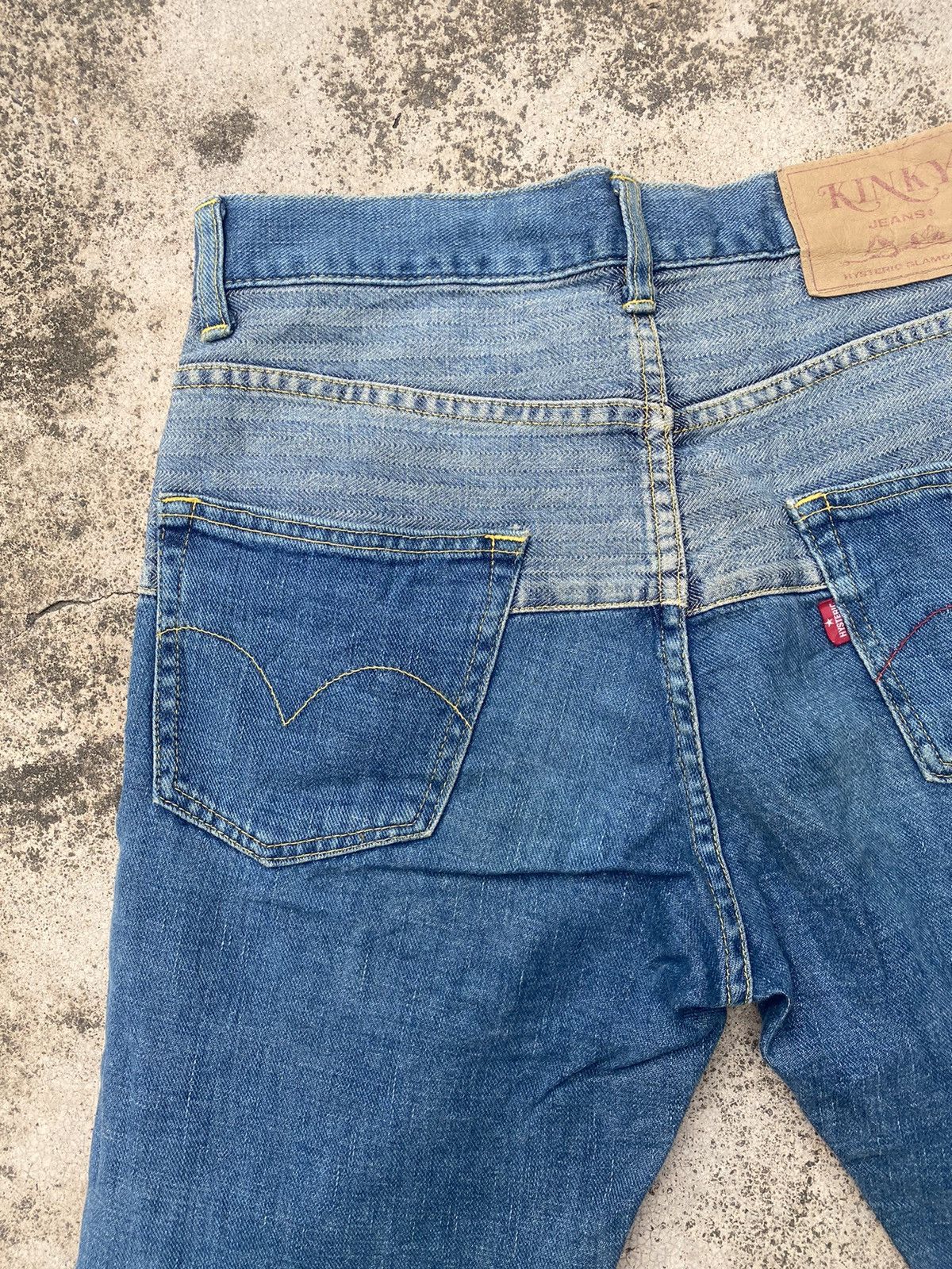 Hysteric Glamour × Japanese Brand Flare Jeans Hysteric Glamour Hagi Patches Bootcut Size US 28 / EU 44 - 19 Thumbnail