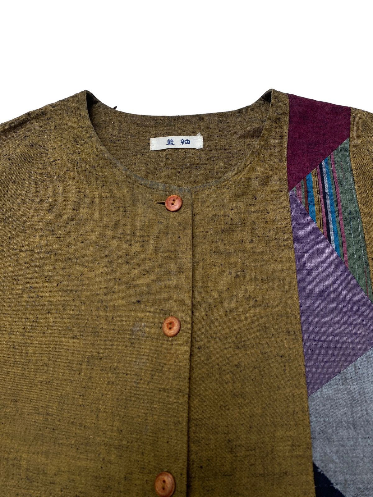 Japanese Brand × Vintage Vintage Japanese Brand Patchwork Jacket 1990s Size US L / EU 52-54 / 3 - 5 Thumbnail