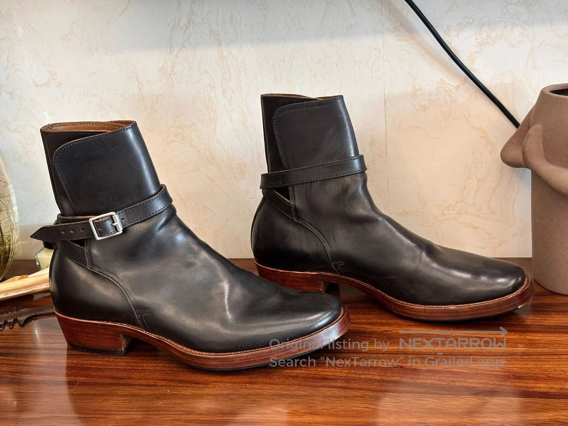 Tony Lama Jodhpur Boots with Cuban Heel. Size US 8 / EU 41 - 3 Thumbnail