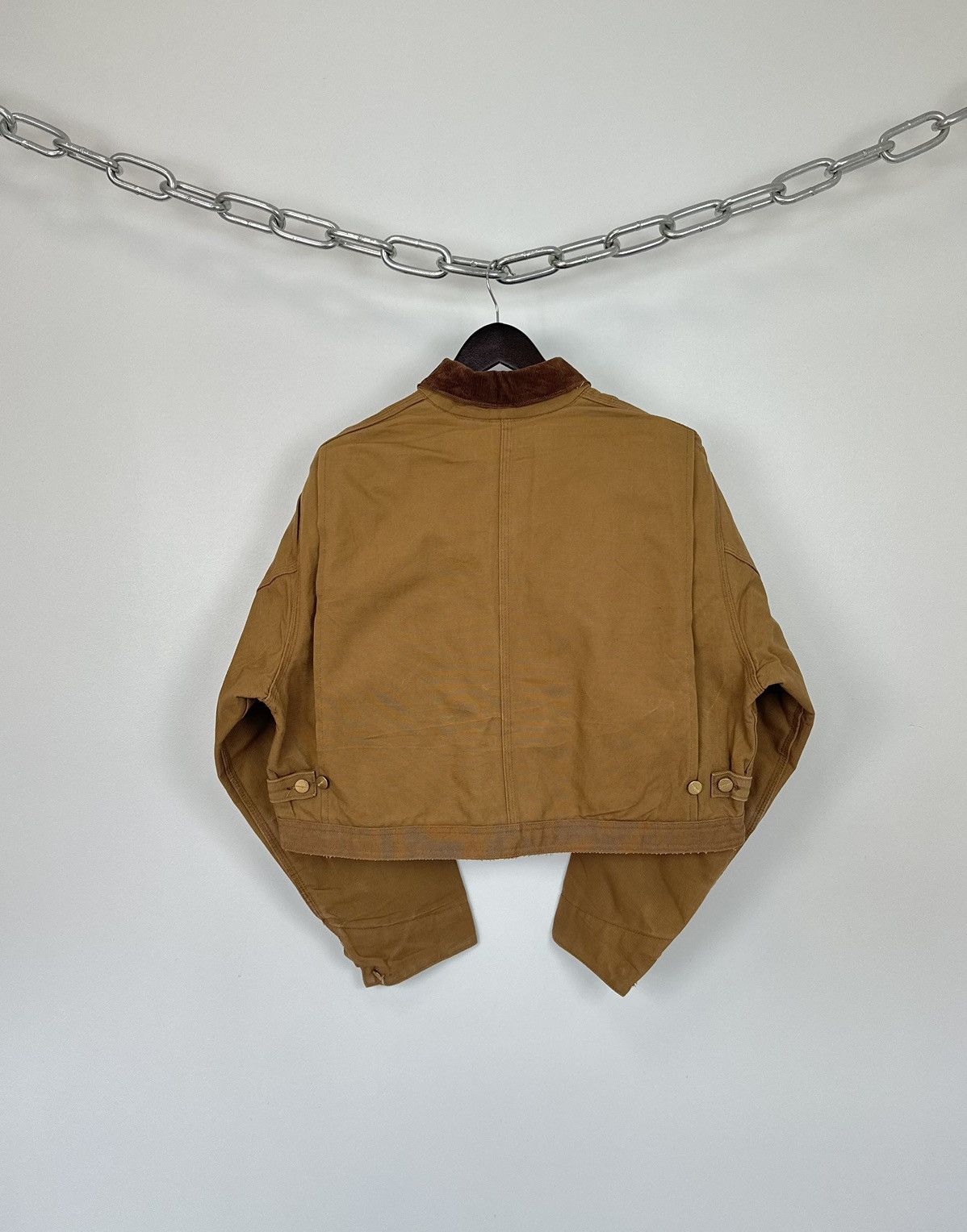 Carhartt Vintage 90s Carhartt Made In USA Cropped Boxy Detroit Jacket Size US S / EU 44-46 / 1 - 2 Thumbnail
