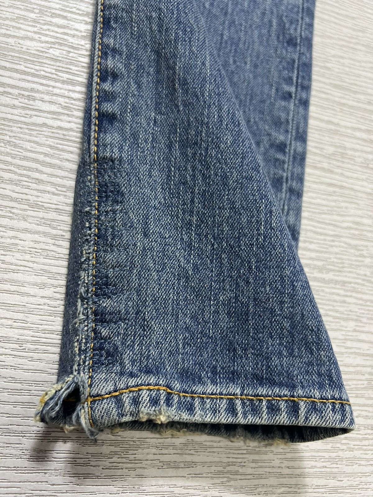 Mastermind World Mastermind World - Double Waist Crash Skinny Denim Jeans Size US 30 / EU 46 - 9 Thumbnail
