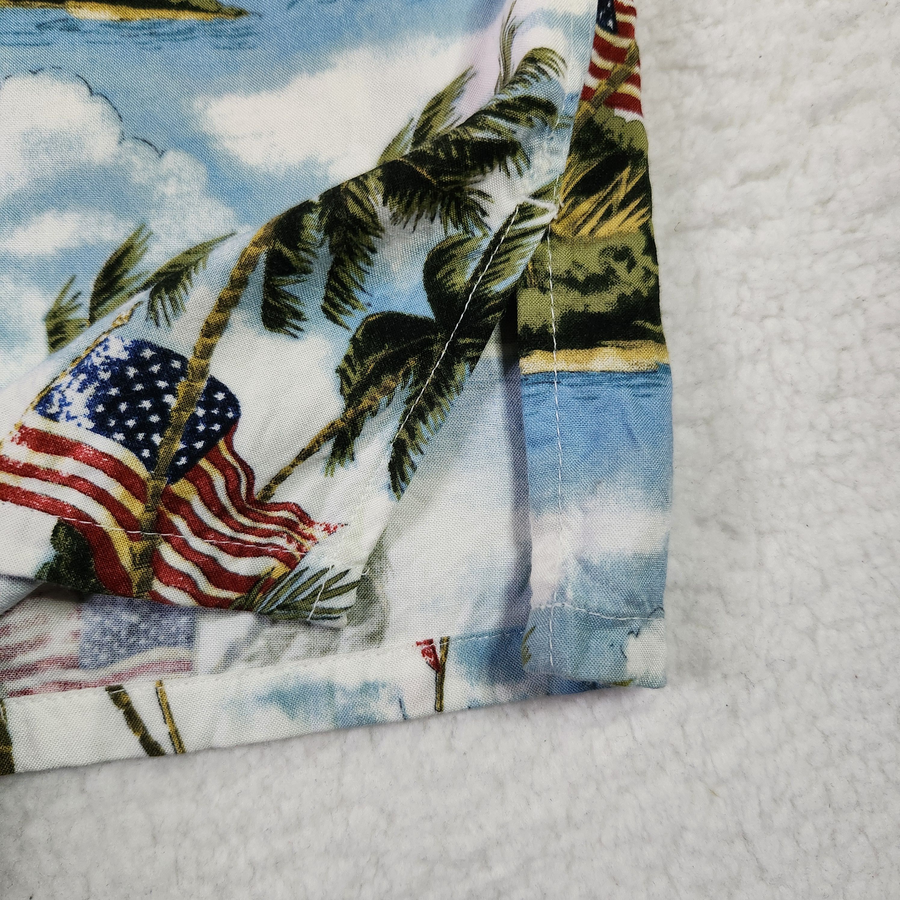 Campia Moda Campia Moda Hawaiian Shirt 4XL Tropical Island Short Sleeve Size US XXL / EU 58 / 5 - 5 Thumbnail