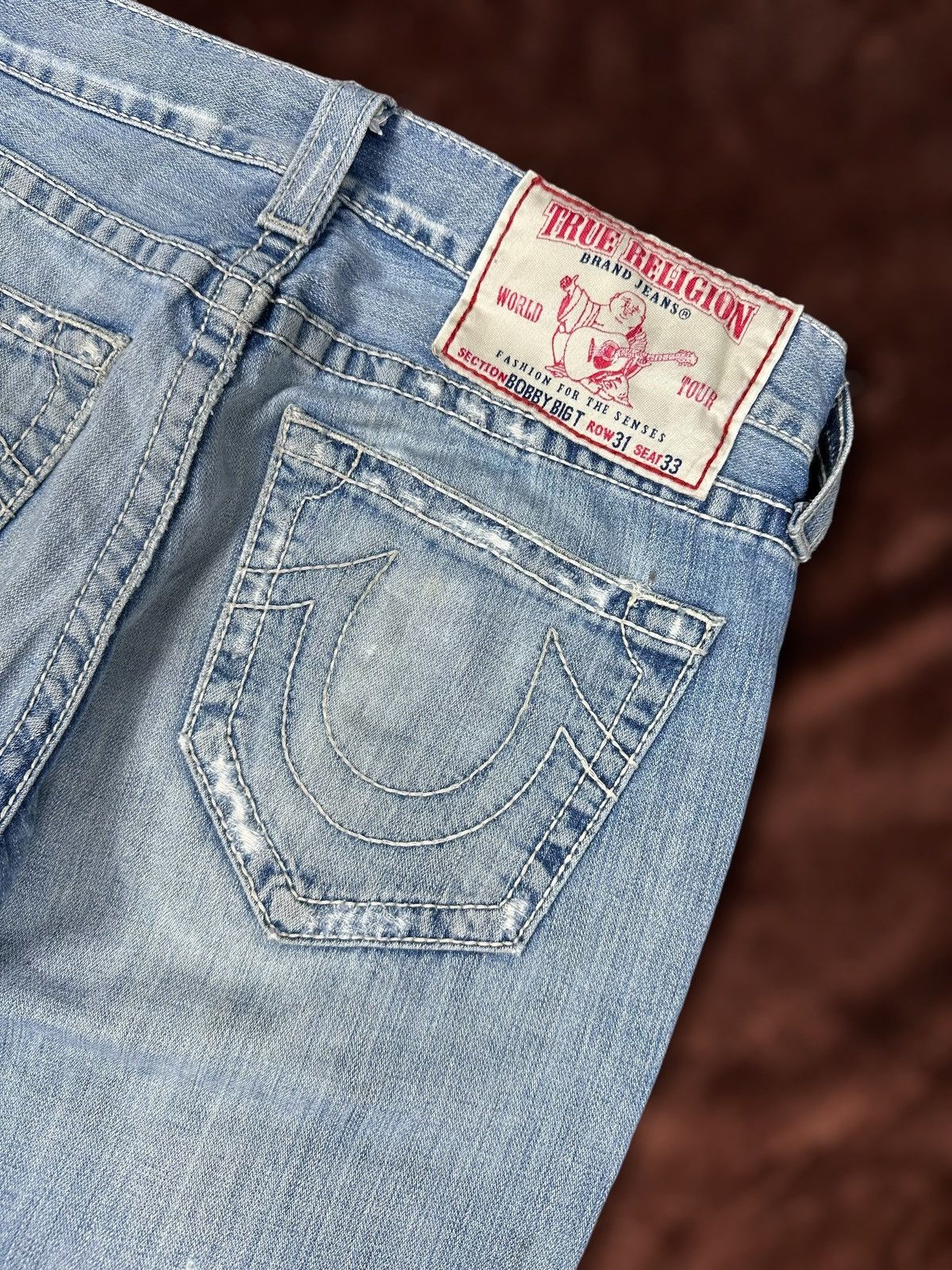 Japanese Brand × True Religion True Religion Dirty Flare Jeans Size US 31 - 9 Thumbnail