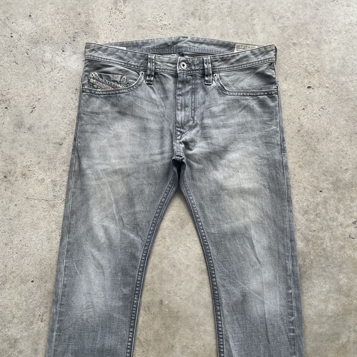 Diesel Vintage Diesel Industry Thanaz Faded Black Jeans Pants W35 Size US 35 - 3 Thumbnail