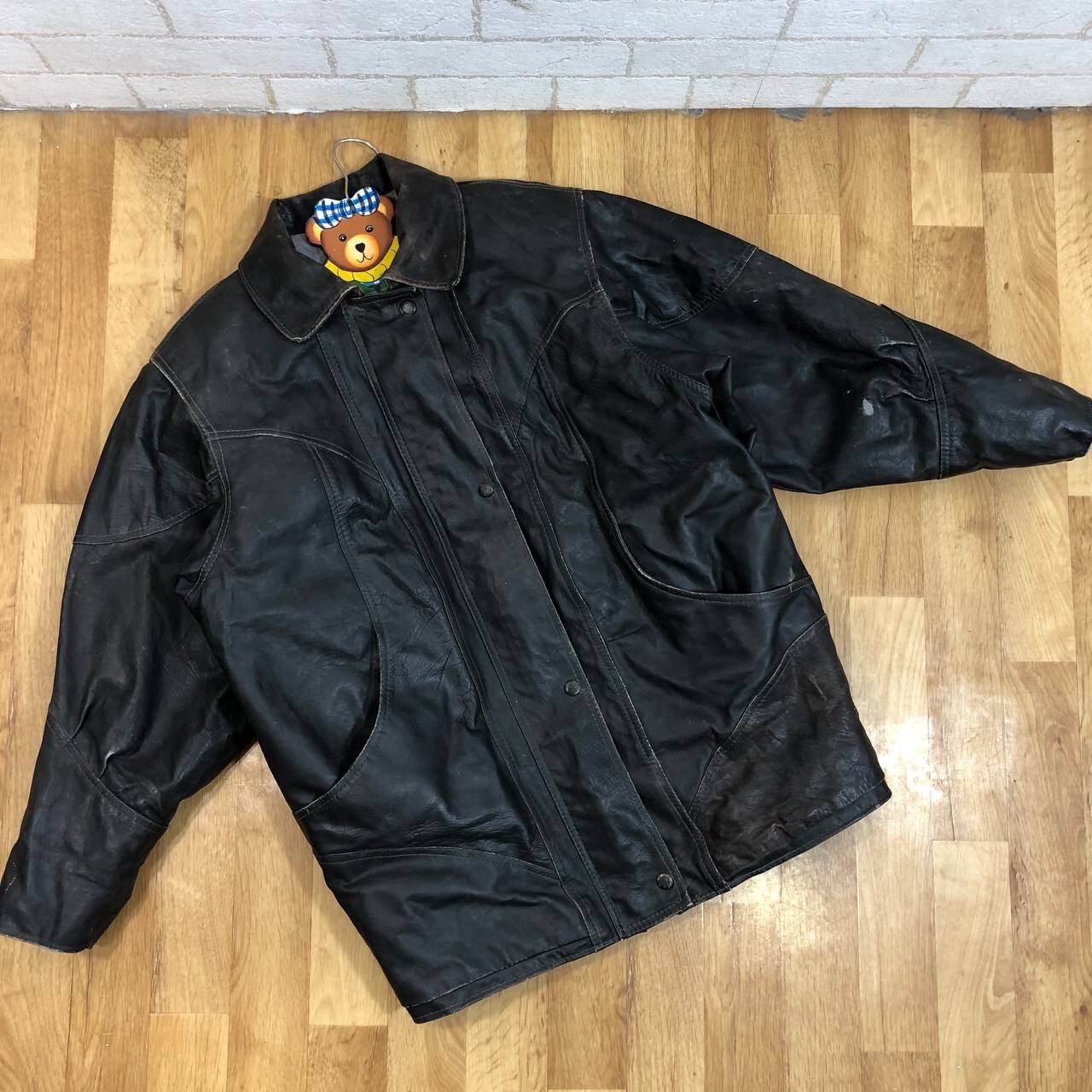 Avant Garde × Leather Jacket × Vintage Harro German Vintage Leather ...