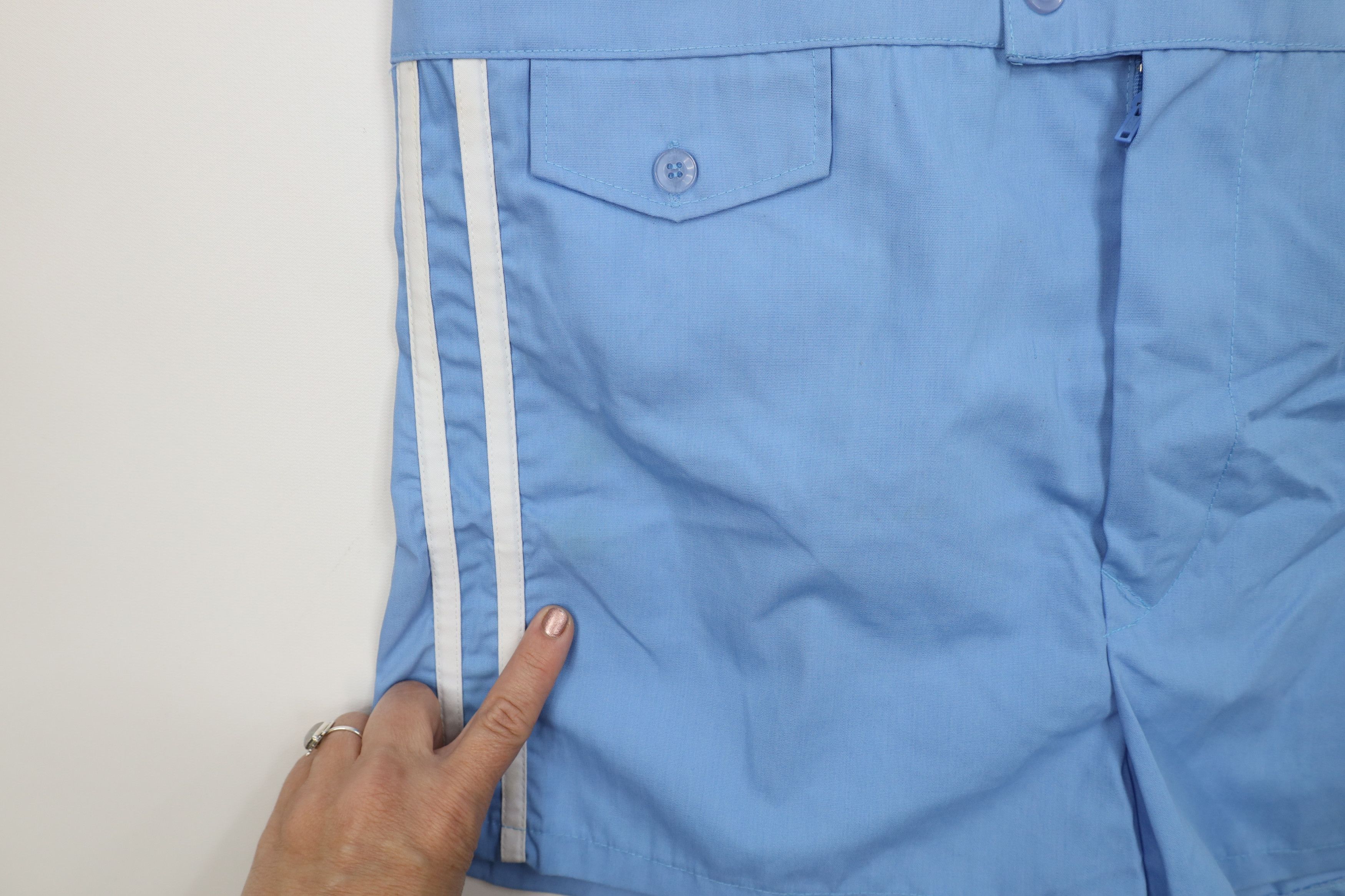 Vintage Deadstock Vintage70s Streetwear Running Tennis Shorts Blue Size US 40 / EU 56 - 9 Thumbnail