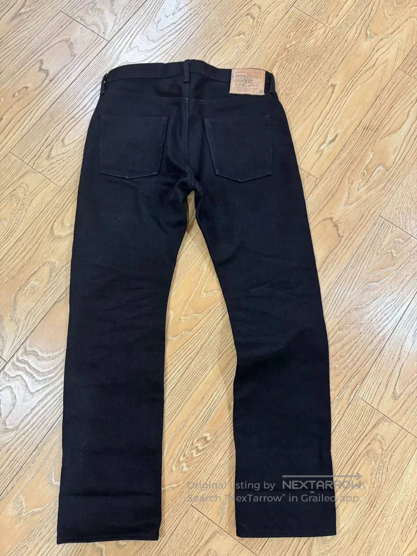 Iron Heart Rare Iron Heart Black Denim Pants. Size US 36 / EU 52 - 3 Thumbnail