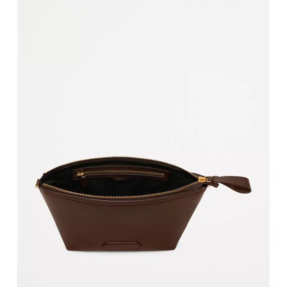 Tom Ford o1loc1c0825 H0634 Size: OS / Trapezoid Pouch in Brown Size ONE SIZE - 2 Thumbnail
