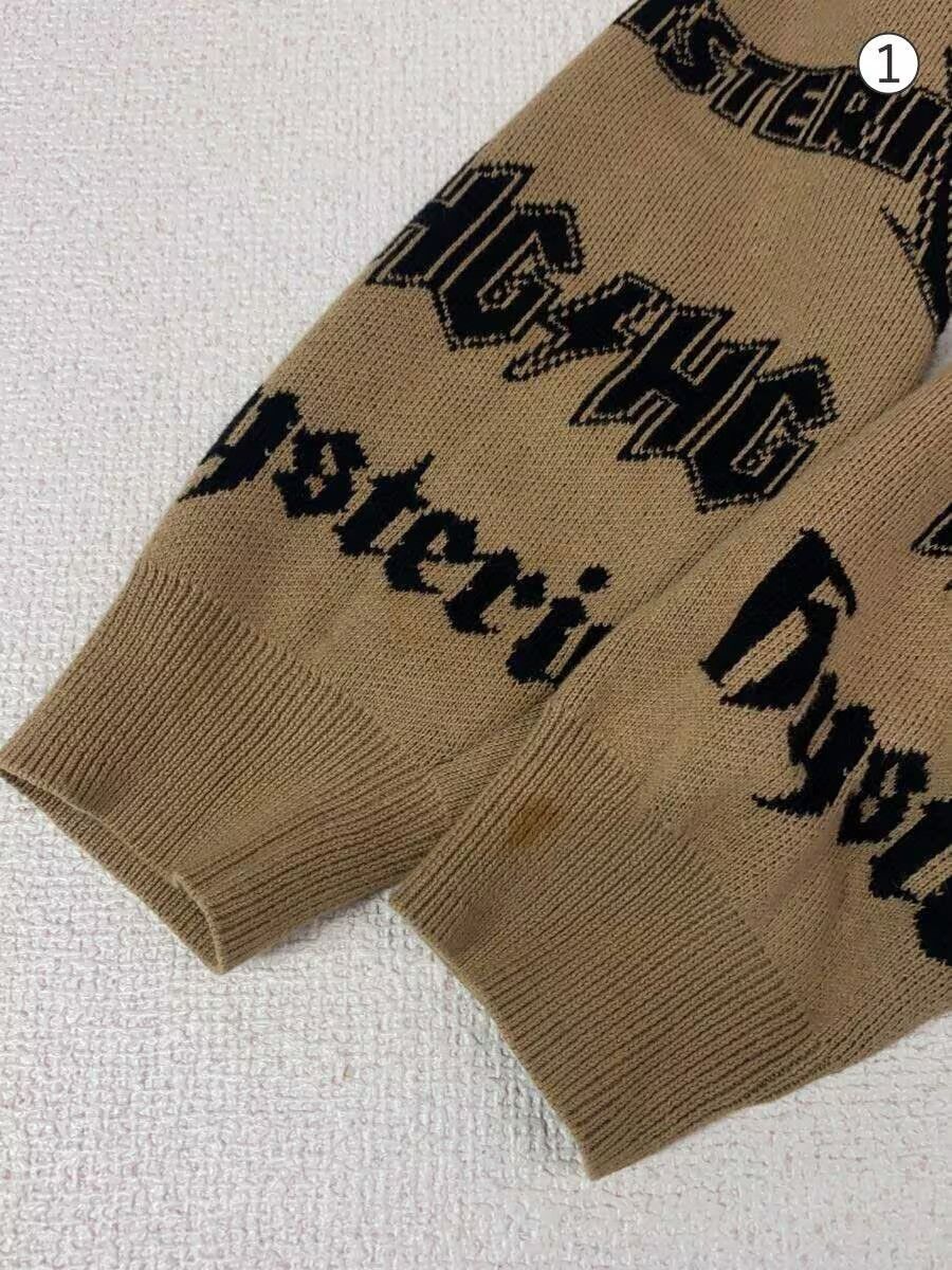 Hysteric Glamour Multi Heavy Metal Logo Knit Sweater Size US M / EU 48-50 / 2 - 5 Thumbnail