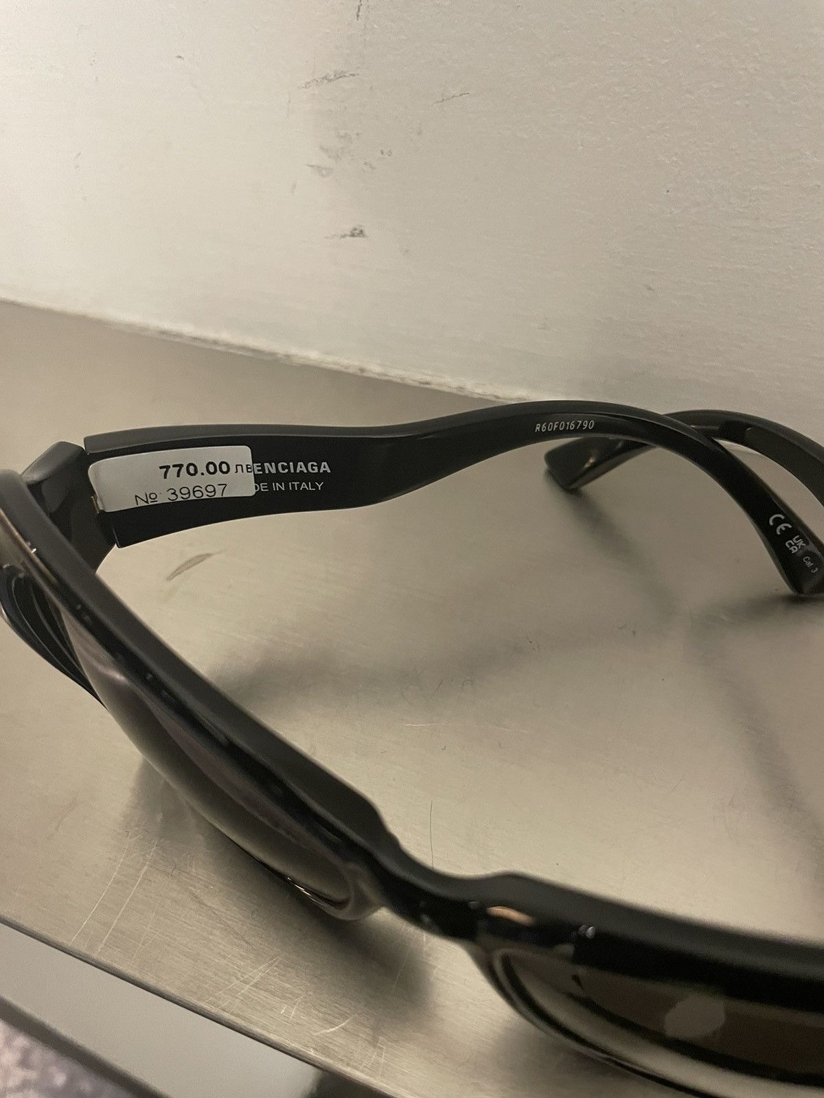 Balenciaga logo cat-eye sunglasses Size ONE SIZE - 2 Thumbnail
