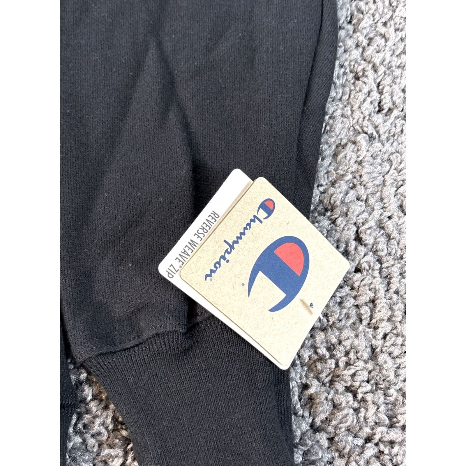 Champion VINTAGE Champion Reverse Weave Hoodie Mens XS Black Full Zip Grunge NWT Y2K Size US XS / EU 42 / 0 - 4 Thumbnail