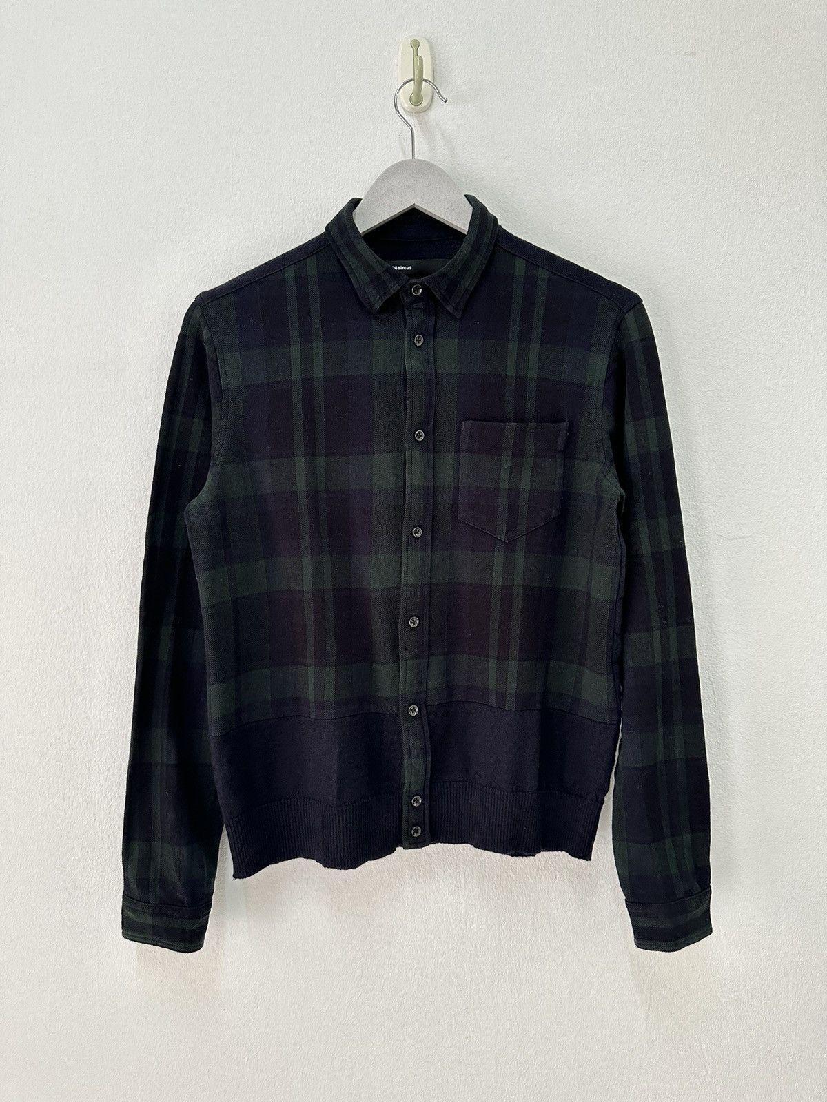08sircus × Kiminori Morishita AW14 08sircus by Kiminori Morishita plaid polo shirt Size US S / EU 44-46 / 1 - 10 Thumbnail