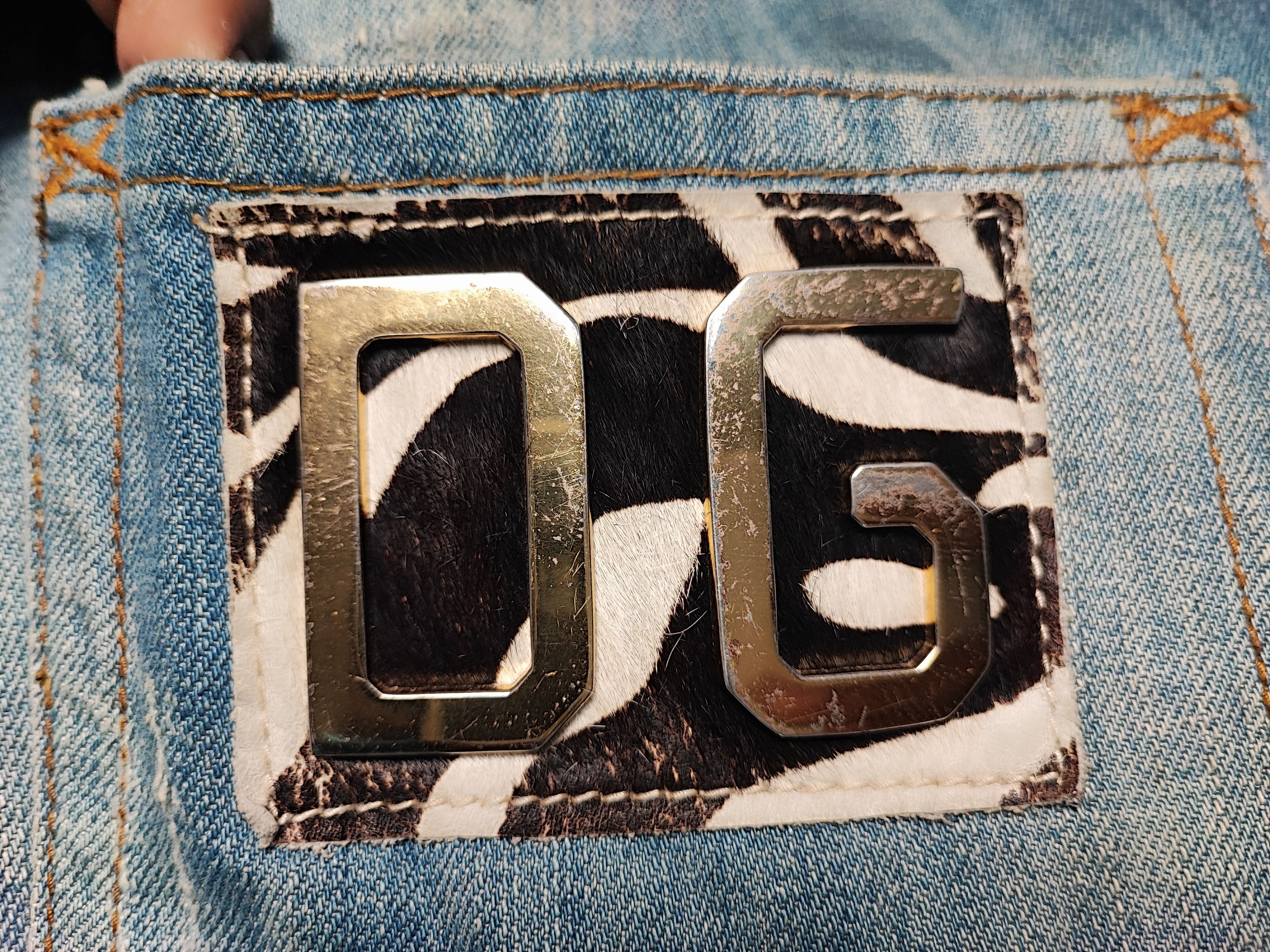 Dolce & Gabbana D&G Dolce&Gabbana Logo Jeans DISTRESSED Pants Size US 36 / EU 52 - 13 Thumbnail