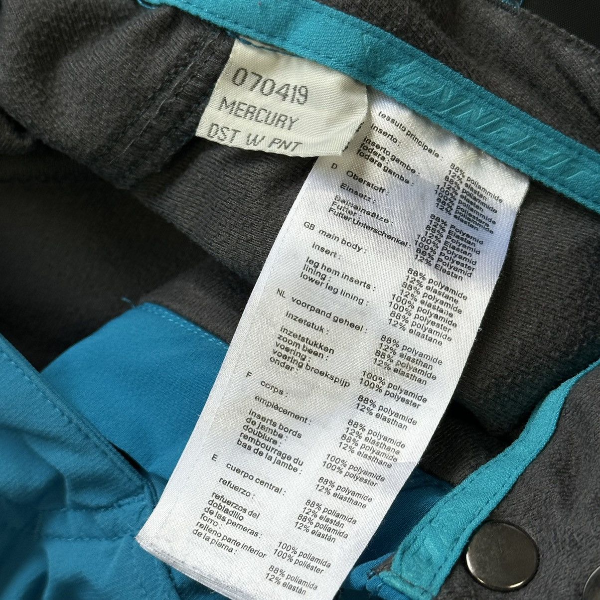 Other Dynafit Mercury Dst Ski Pants Blue Women’s Size 38 S Size 28" / US 6 / IT 42 - 12 Thumbnail