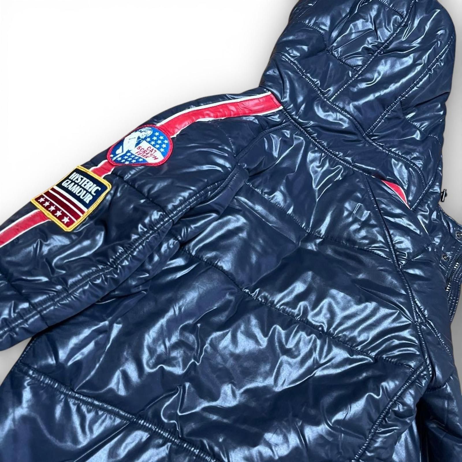Hysteric Glamour Hysteric Glamour - Navy Blue Puffer Jacket Hood Size US M / EU 48-50 / 2 - 8 Thumbnail