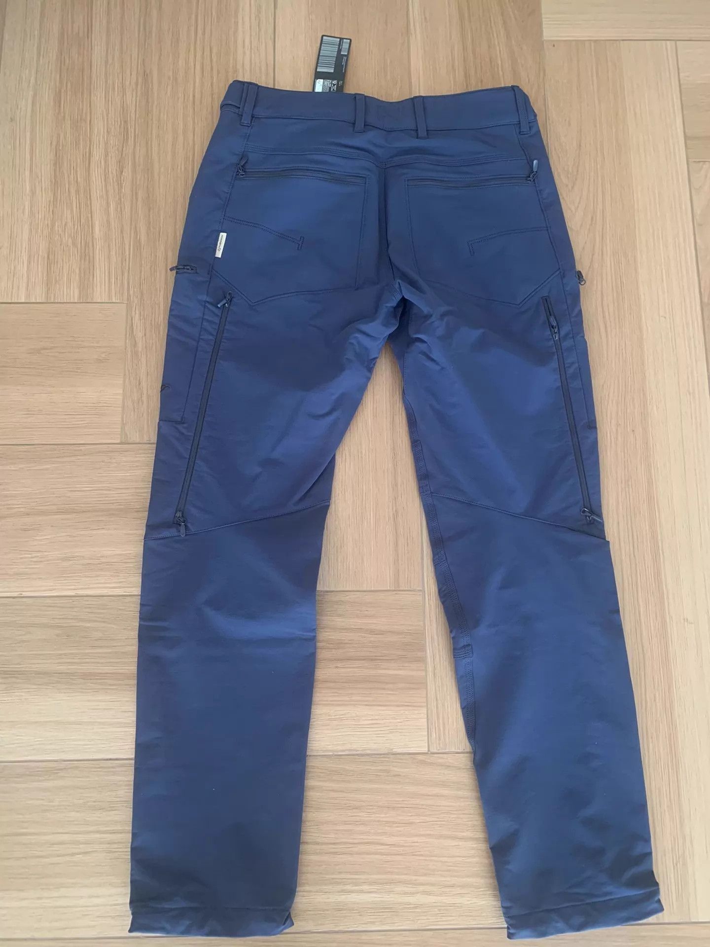 Norrona Blue Casual Pants with Zip Pockets - Size 34 Size US 34 / EU 50 - 2 Thumbnail