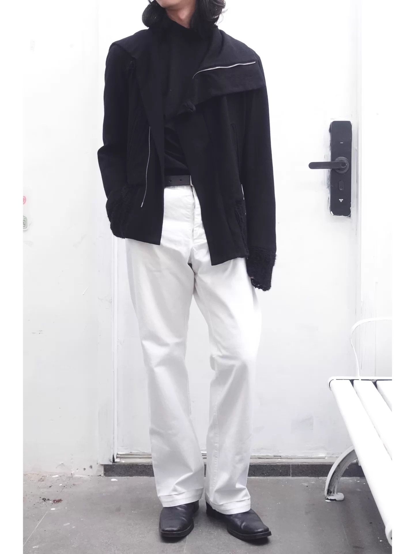 Ann Demeulemeester Ann Demeulemeester AW2005 Asymmetric Ninja Jacket XXS Size US XXS / EU 40 - 4 Thumbnail