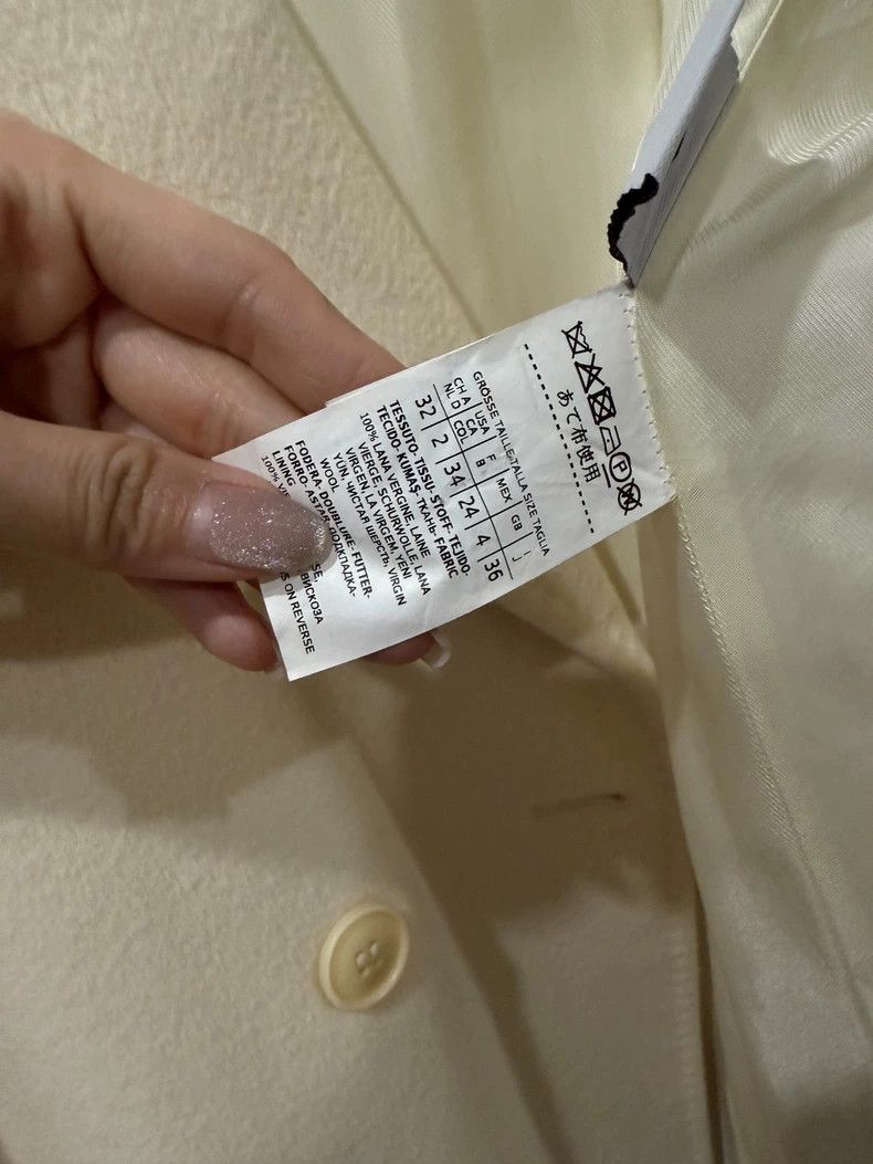 Max Mara Max Mara Wool coat Size S / US 4 / IT 40 - 3 Thumbnail