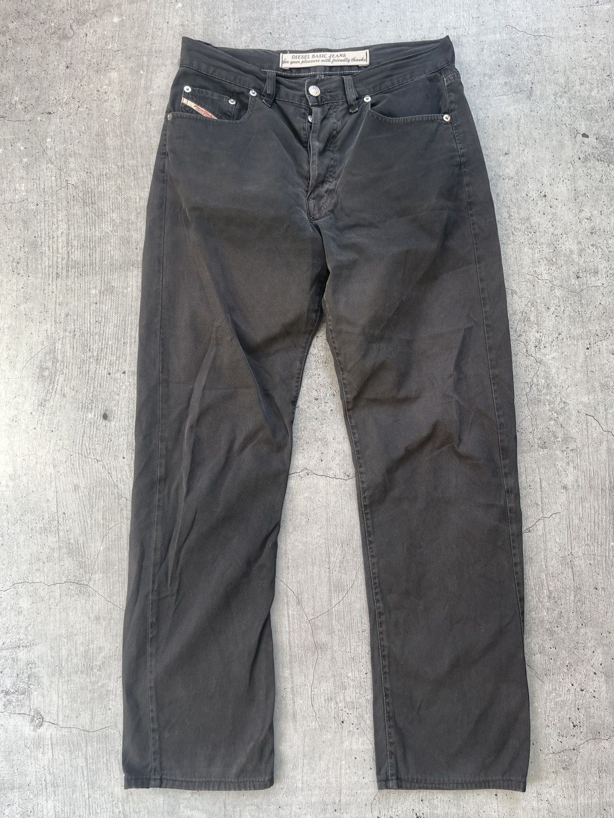 Diesel Mens Vintage diesel jeans denim y2k pants Size US 31 - 2 Thumbnail
