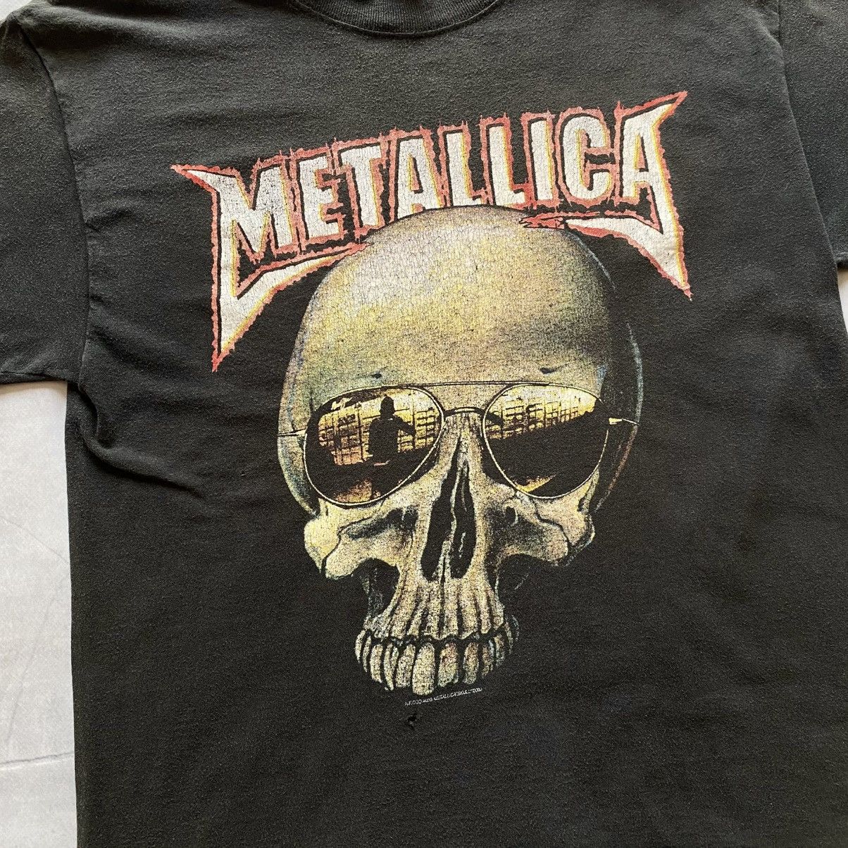 Vintage 2003 Metallica ST. Anger Skill Faded Distressed T Shirt Tee Size US M / EU 48-50 / 2 - 3 Thumbnail