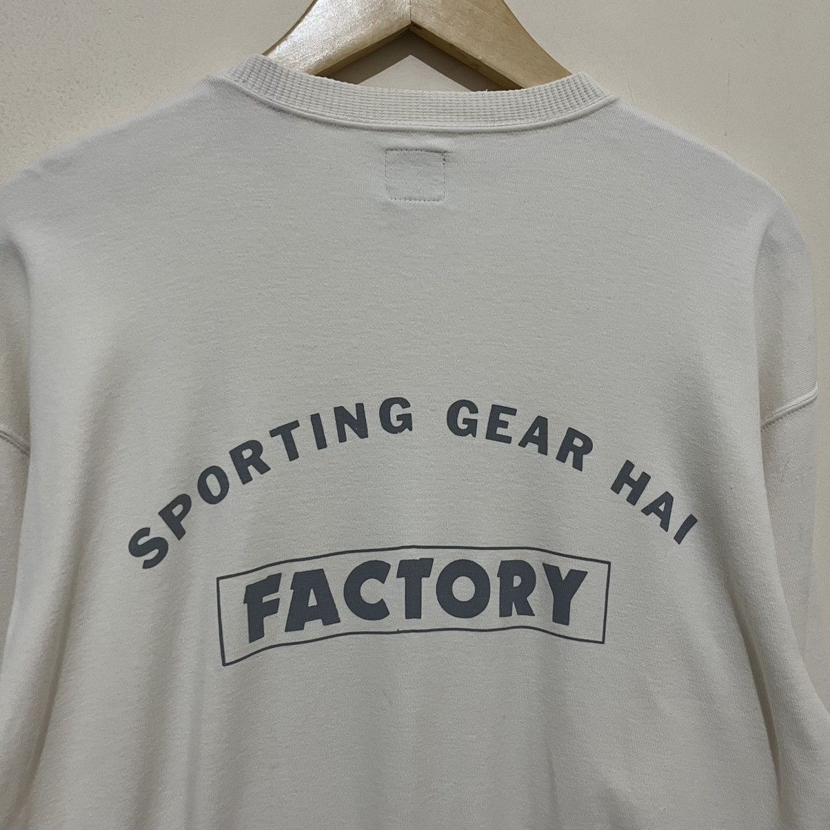 Hai Sporting Gear × Issey Miyake Issey Miyake Studio vintage Sporting Gear HAI Sweatshirt Size M / US 6-8 / IT 42-44 - 3 Thumbnail