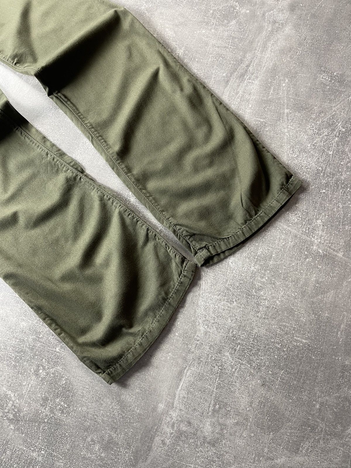 Dolce & Gabbana Dolce & Gabbana Vintage Green Distressed Logo Patch Pants Size US 32 / EU 48 - 9 Thumbnail