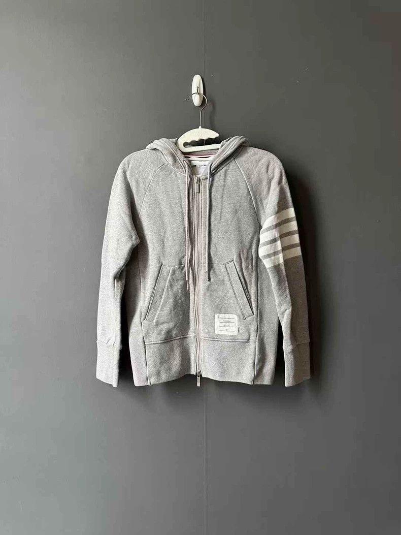 Thom Browne Thom Browne Gray knit jacket Size US XS / EU 42 / 0 - 1 Thumbnail