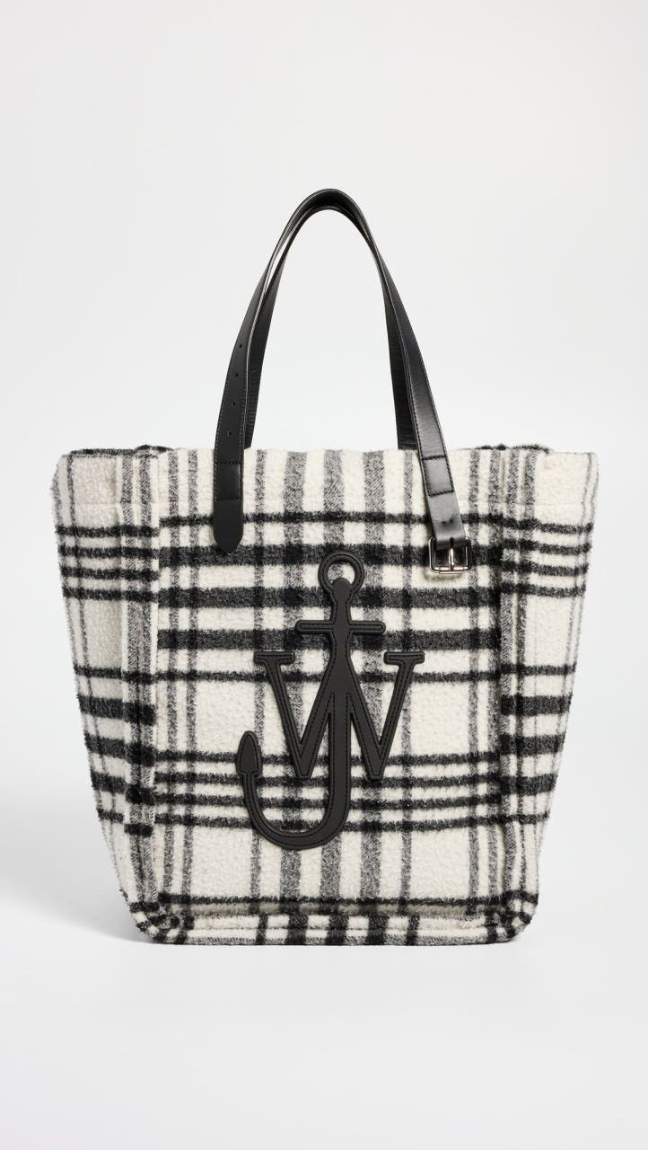 JW Anderson J.W. Anderson Belt Checked Tote Bag Size ONE SIZE - 3 Thumbnail