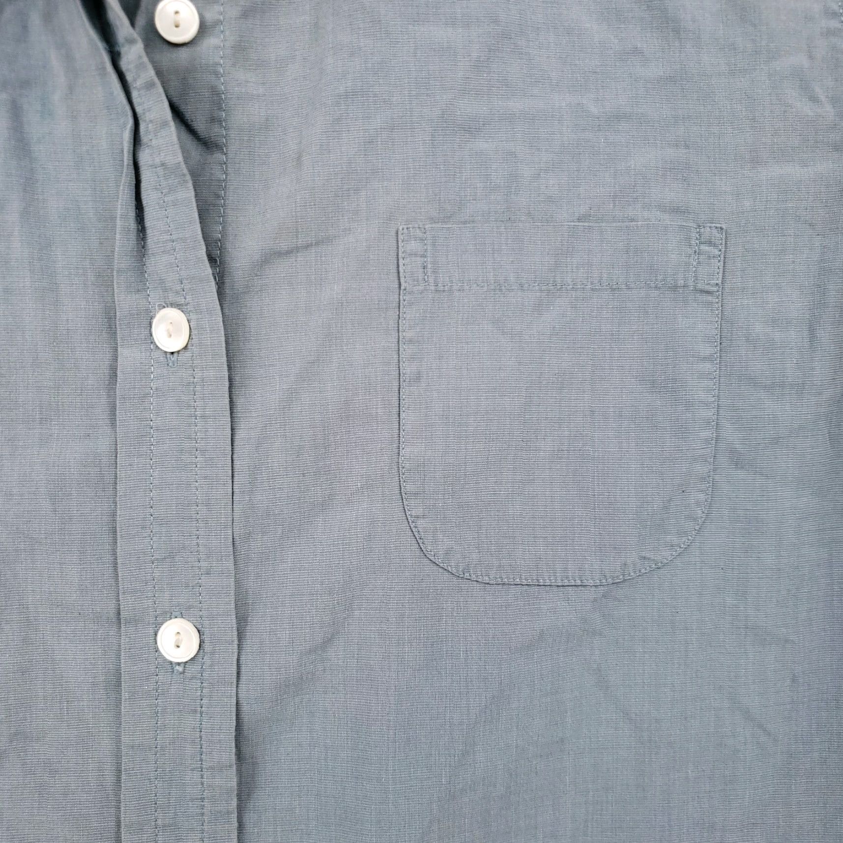 Gap Gap Shirt Womens M Medium Casual Button-Up Gray Long Sleeve Cotton Size M / US 6-8 / IT 42-44 - 5 Thumbnail