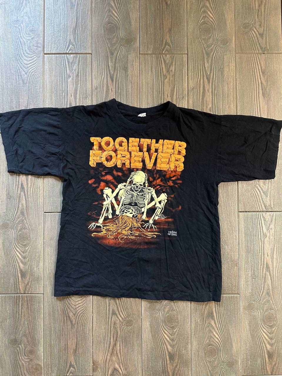 Band Tees × Vintage Vintage Together Forever T-Shirt Humor Y2k Size US L / EU 52-54 / 3 - 1 Thumbnail