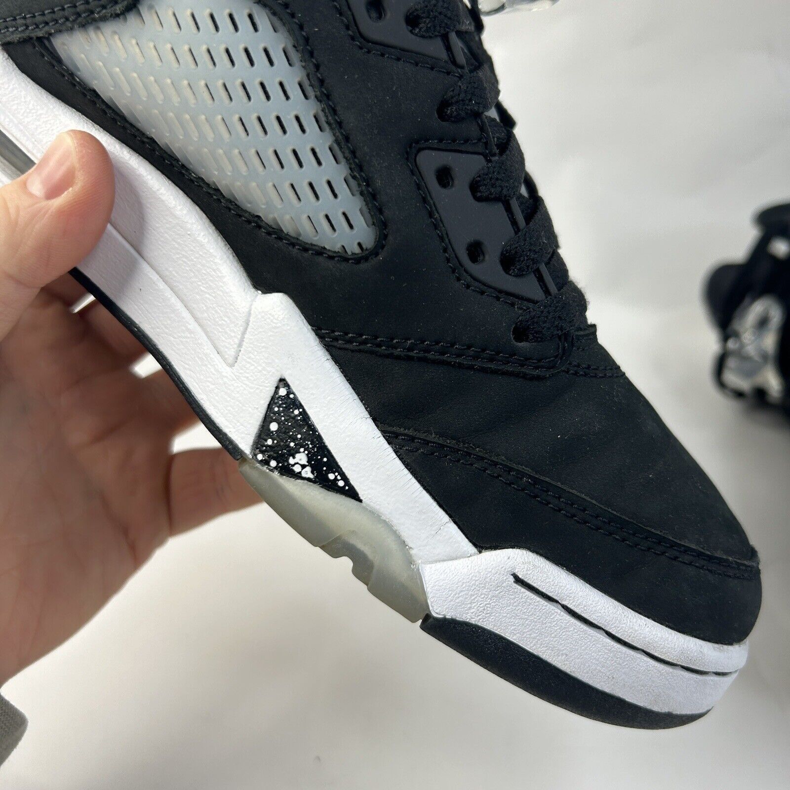 Nike Nike Air Jordan 5 Retro “Moonlight/Oreo” 2024 Size US 7.5 / EU 40-41 - 8 Thumbnail
