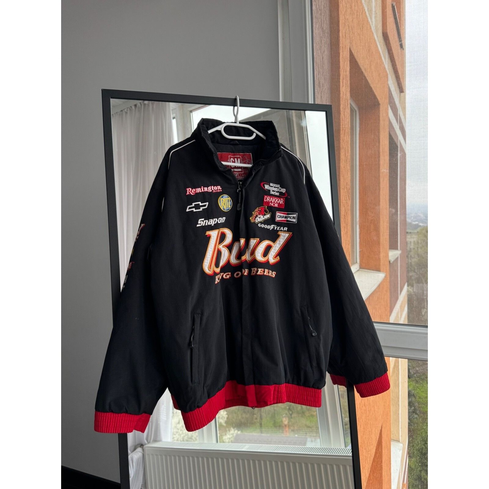 Budweiser VTG Bud Budweiser King Of Beer NASCAR Racing Jacket Size US L / EU 52-54 / 3 - 1 Thumbnail