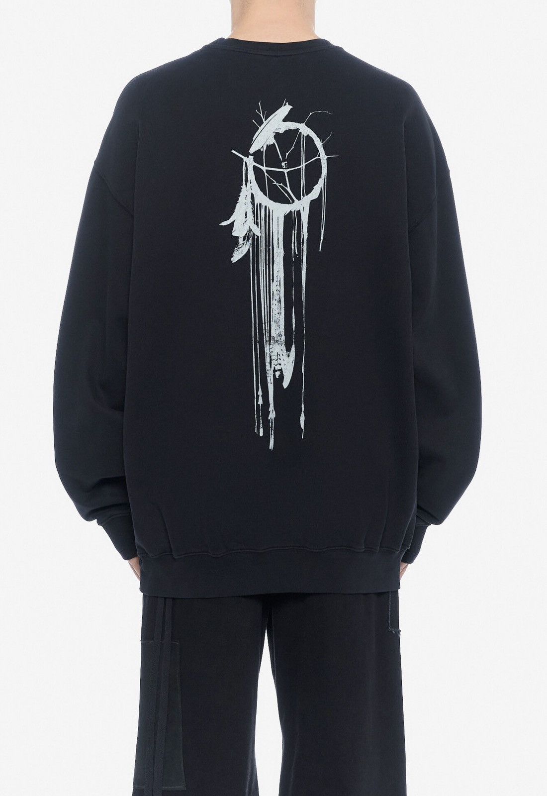 Ann Demeulemeester Last Ann Demeulemeester Oversized Black Sweatshirt Size US XXL / EU 58 / 5 - 1 Thumbnail