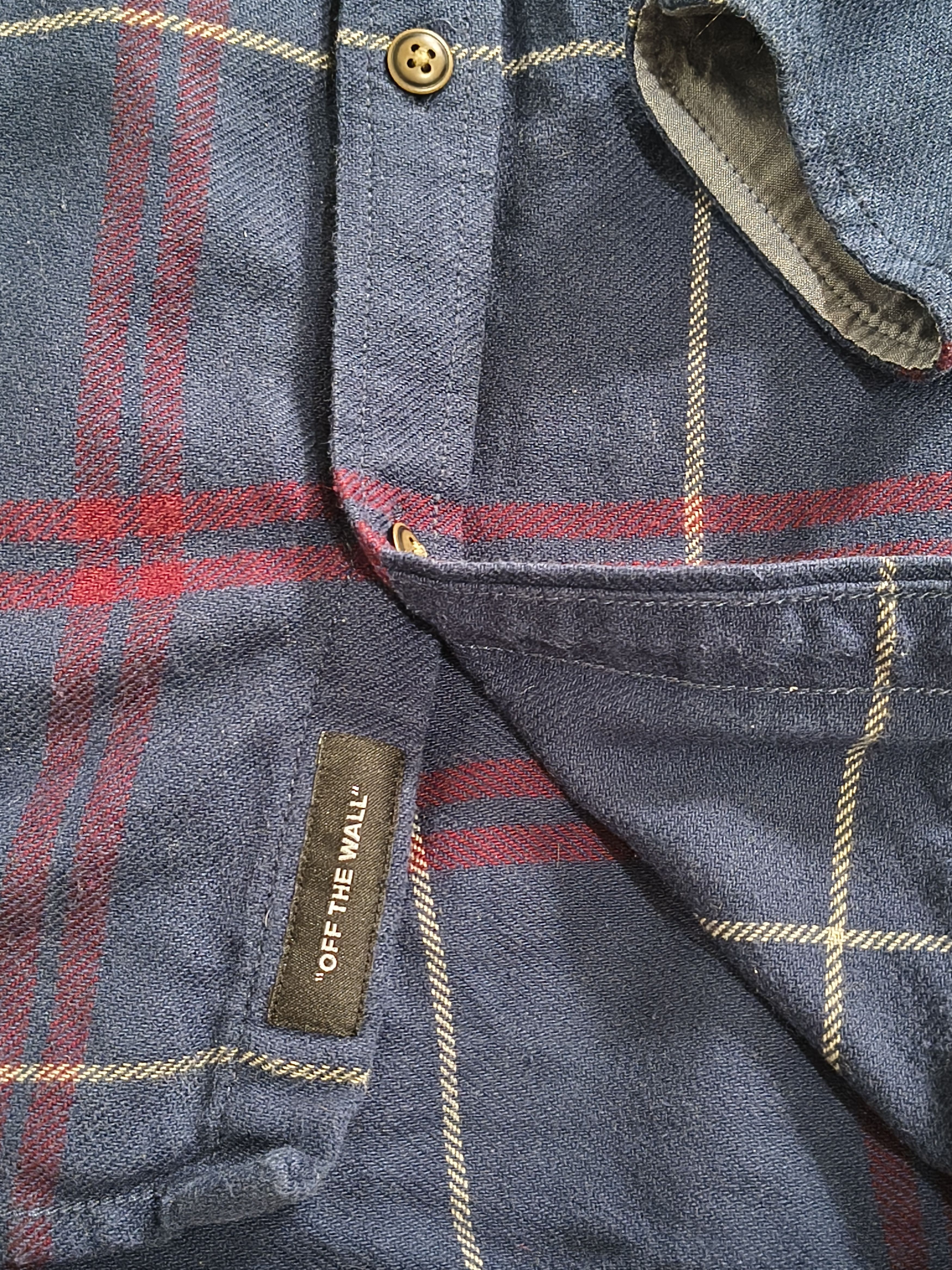 Vans VANS Mens Tailored Fit Flannel Size US S / EU 44-46 / 1 - 4 Thumbnail