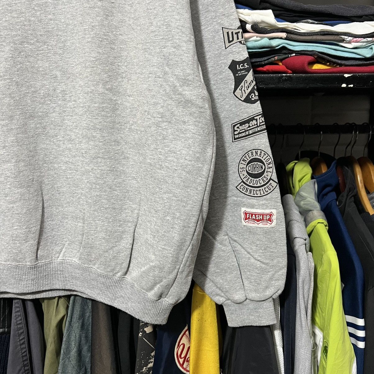 Japanese Brand × Vintage Leems company japan sweatshirt crewneck Size US M / EU 48-50 / 2 - 5 Thumbnail