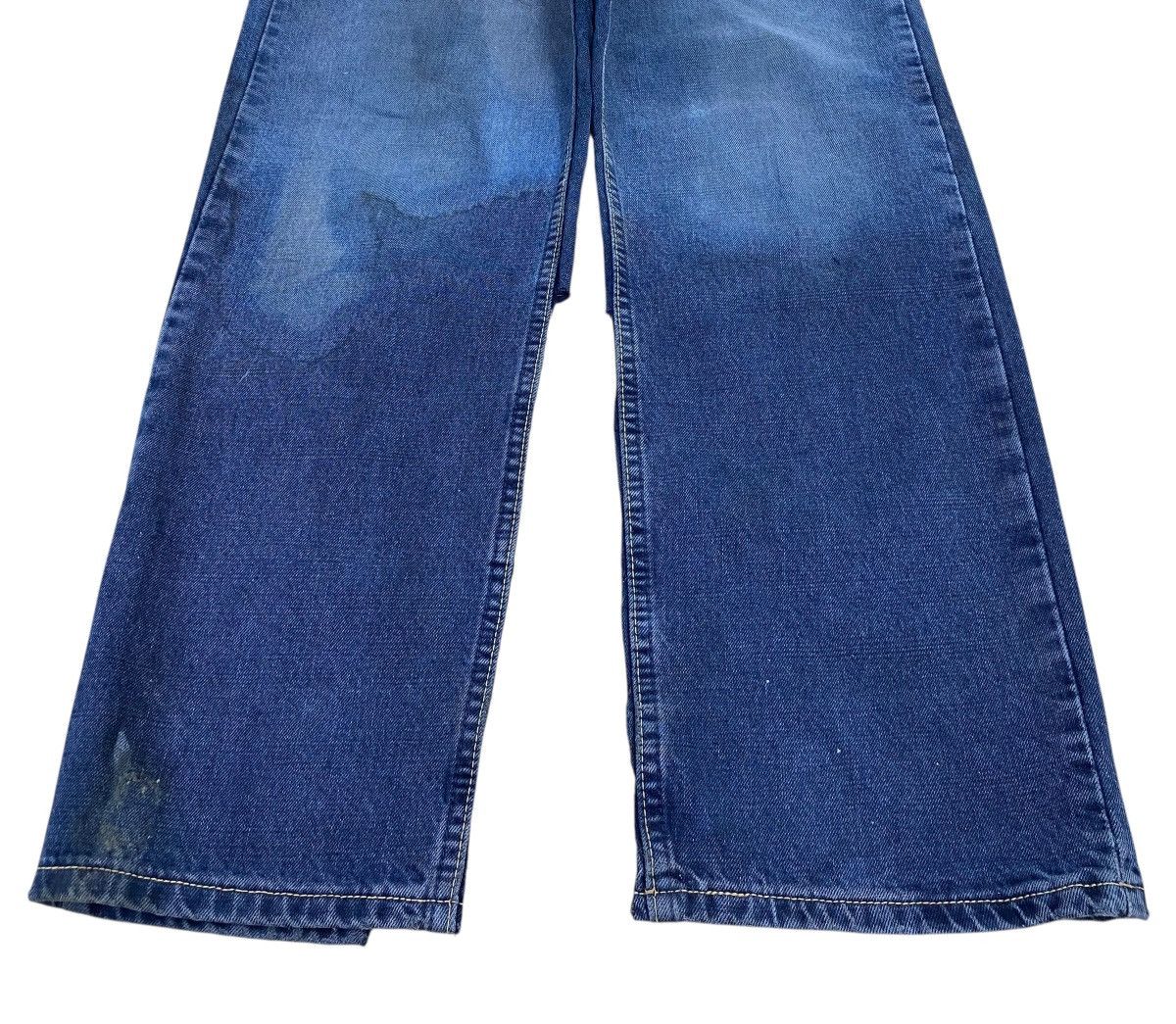 Levi's Levi’s_ Blue Wash Ripped at the back Straigjt Leh Jeans Size US 30 / EU 46 - 5 Thumbnail