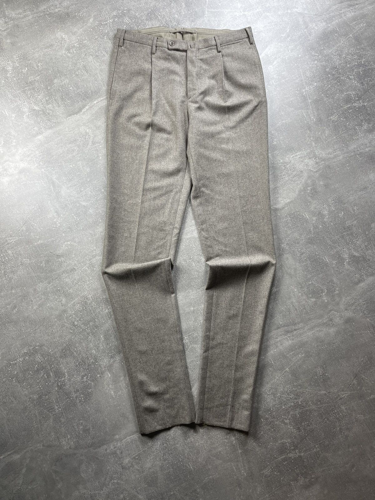 Incotex Incotex NEW Super 100s Tapered Fit Wool Luxury Chino Pants Size US 36 / EU 52 - 5 Thumbnail