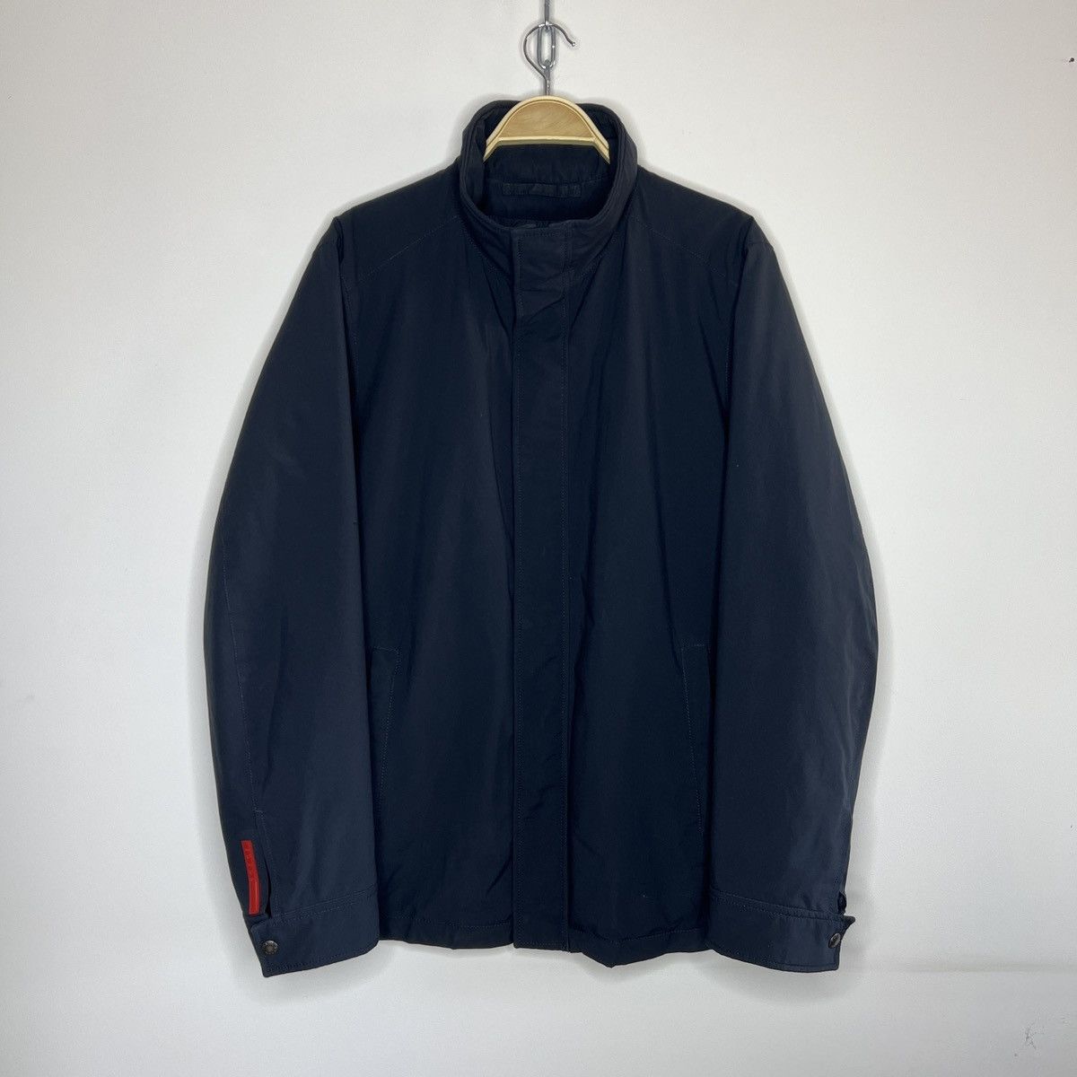 PRADA ネイビージャケット Blue Re-nylon Blouson Jacket | PRADA - United States