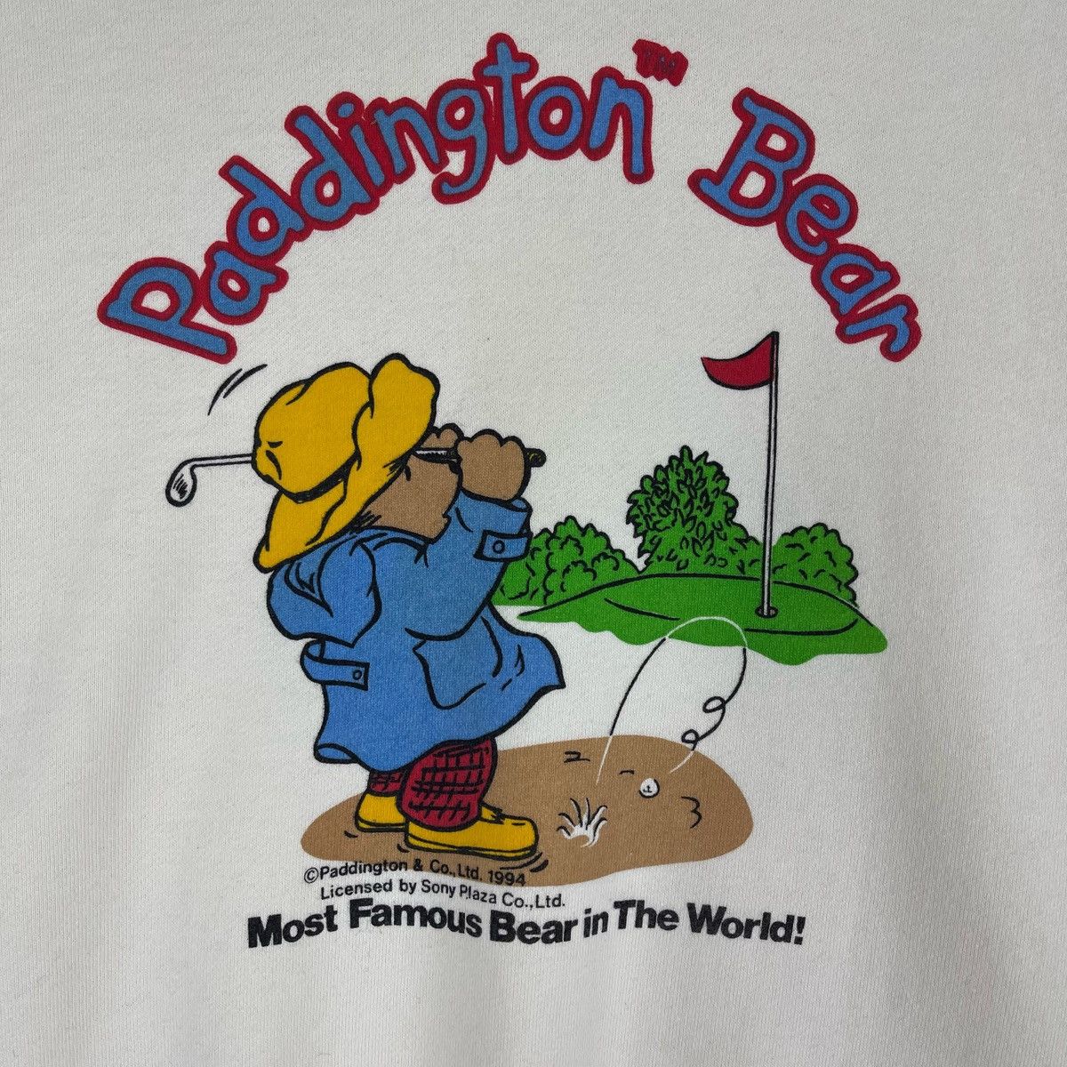 Cartoon Network × Vintage 1994 Paddington Bear Sweatshirt Size US M / EU 48-50 / 2 - 6 Thumbnail
