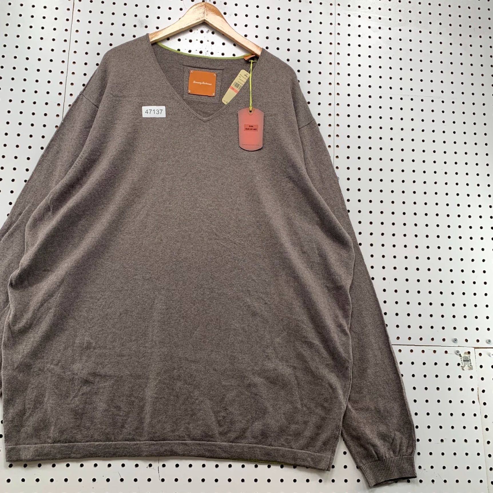 Tommy Bahama Tommy Bahama Mens Sweater Pullover 3XL NWT Brown Island Luxe Cashmere Blend Size US XXL / EU 58 / 5 - 5 Thumbnail
