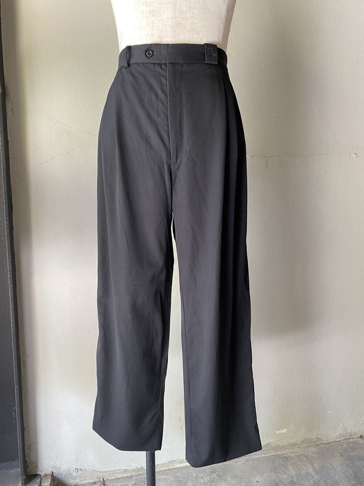 Burberry Burberrys black trousers for men formal style. Size US 36 / EU 52 - 9 Thumbnail