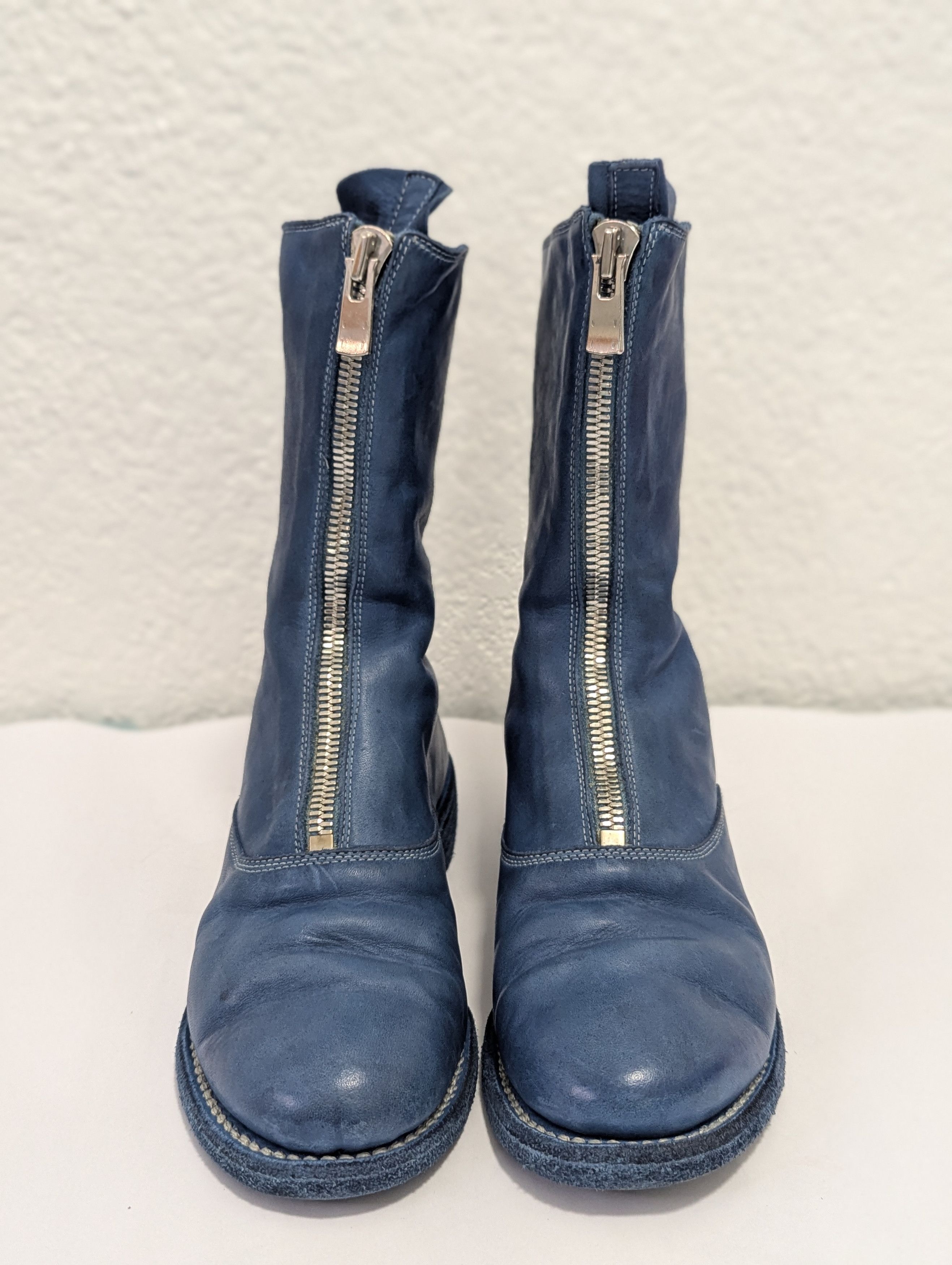 Guidi Guidi 310 Front-zip Soft Horse Leather Boots Size US 7 / IT 37 - 4 Thumbnail