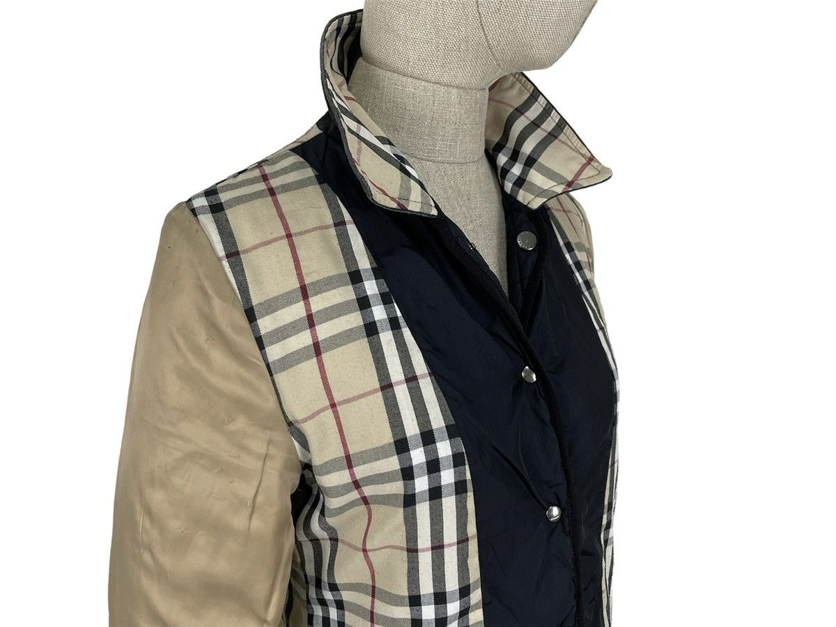 Burberry × Vintage BURBERRYS Nova Paid Quilted Snap-Buttons Coat Trench Jacket Size S / US 4 / IT 40 - 11 Thumbnail