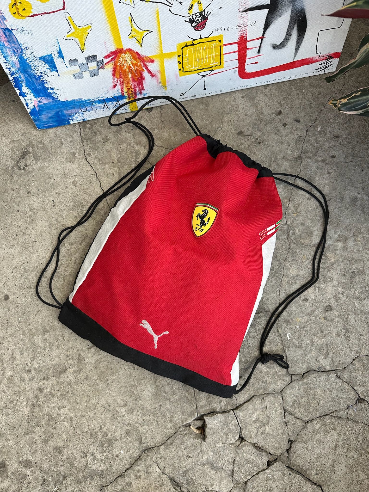 Ferrari Vintage Ferrari bag puma sport backpack Size ONE SIZE - 1 Thumbnail
