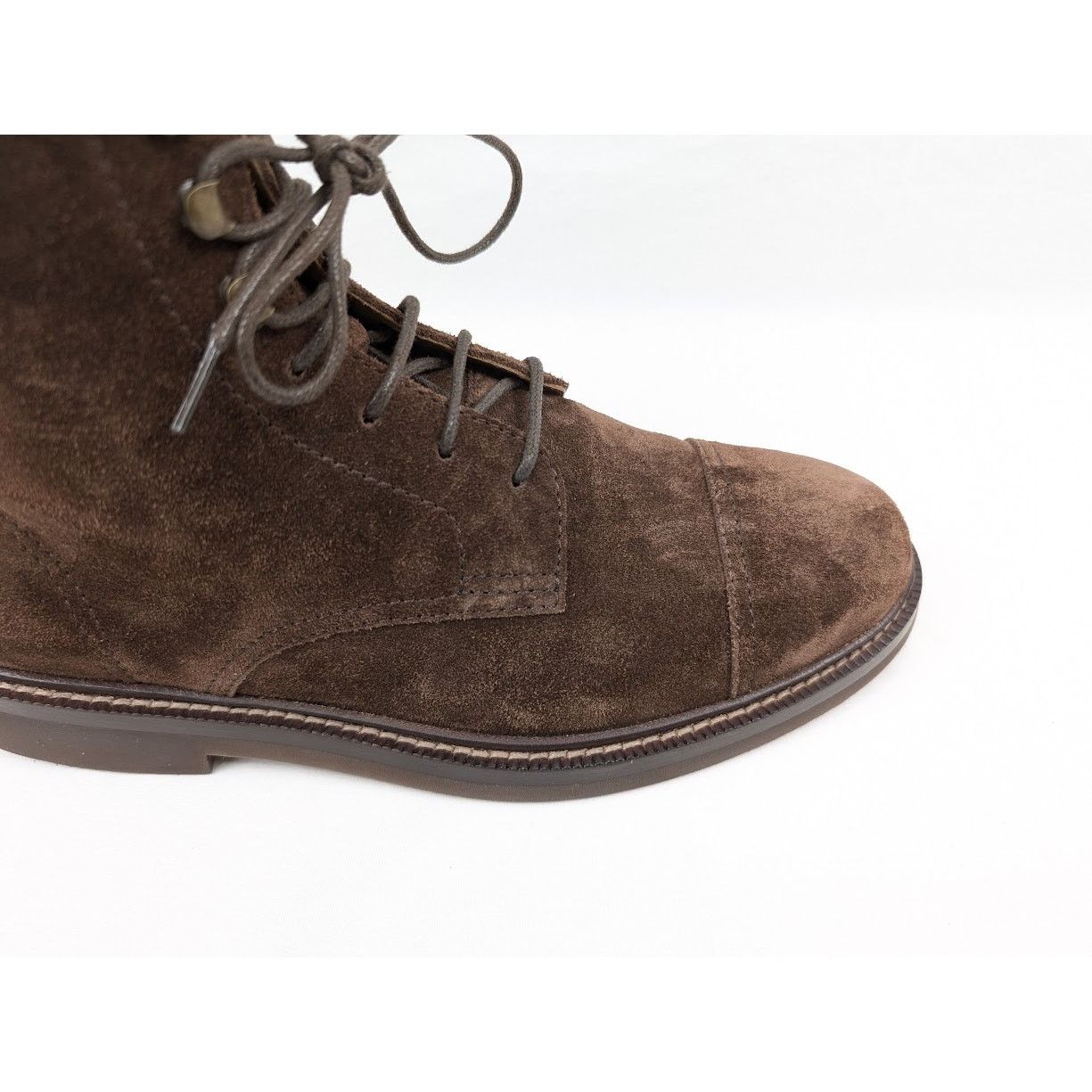 Brunello Cucinelli o1rshd1 Leather Boots in Brown Size US 8 / EU 41 - 3 Thumbnail