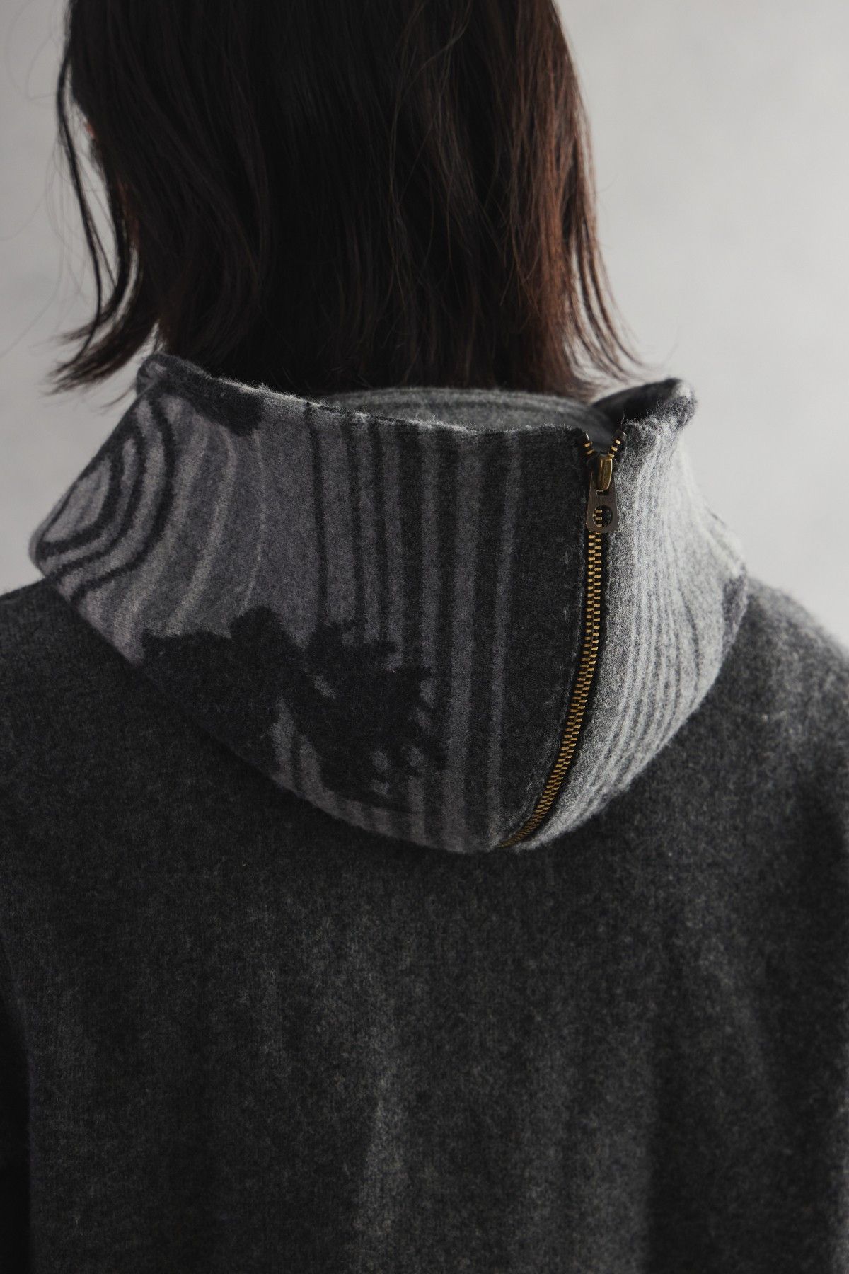 RRL Ralph Lauren RRL Ralph Lauren Zip-Neck Wool Blend Knit with Deer Motif Size US S / EU 44-46 / 1 - 8 Thumbnail
